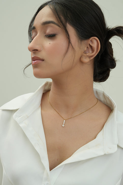 Celestial Drop Pendant Necklace