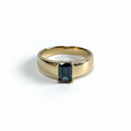 Classic Black Rectangle Signet