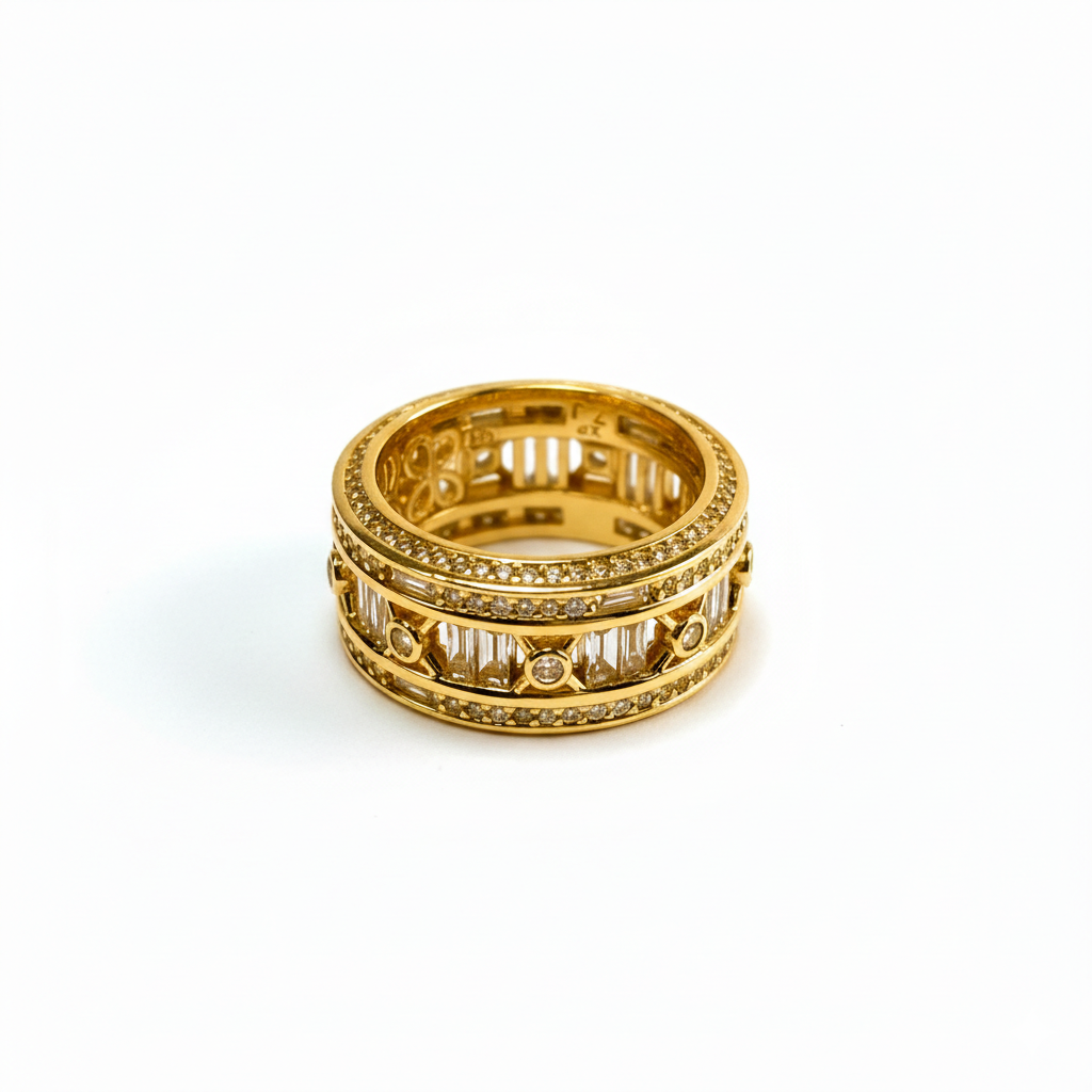 Geometric Baguette Band