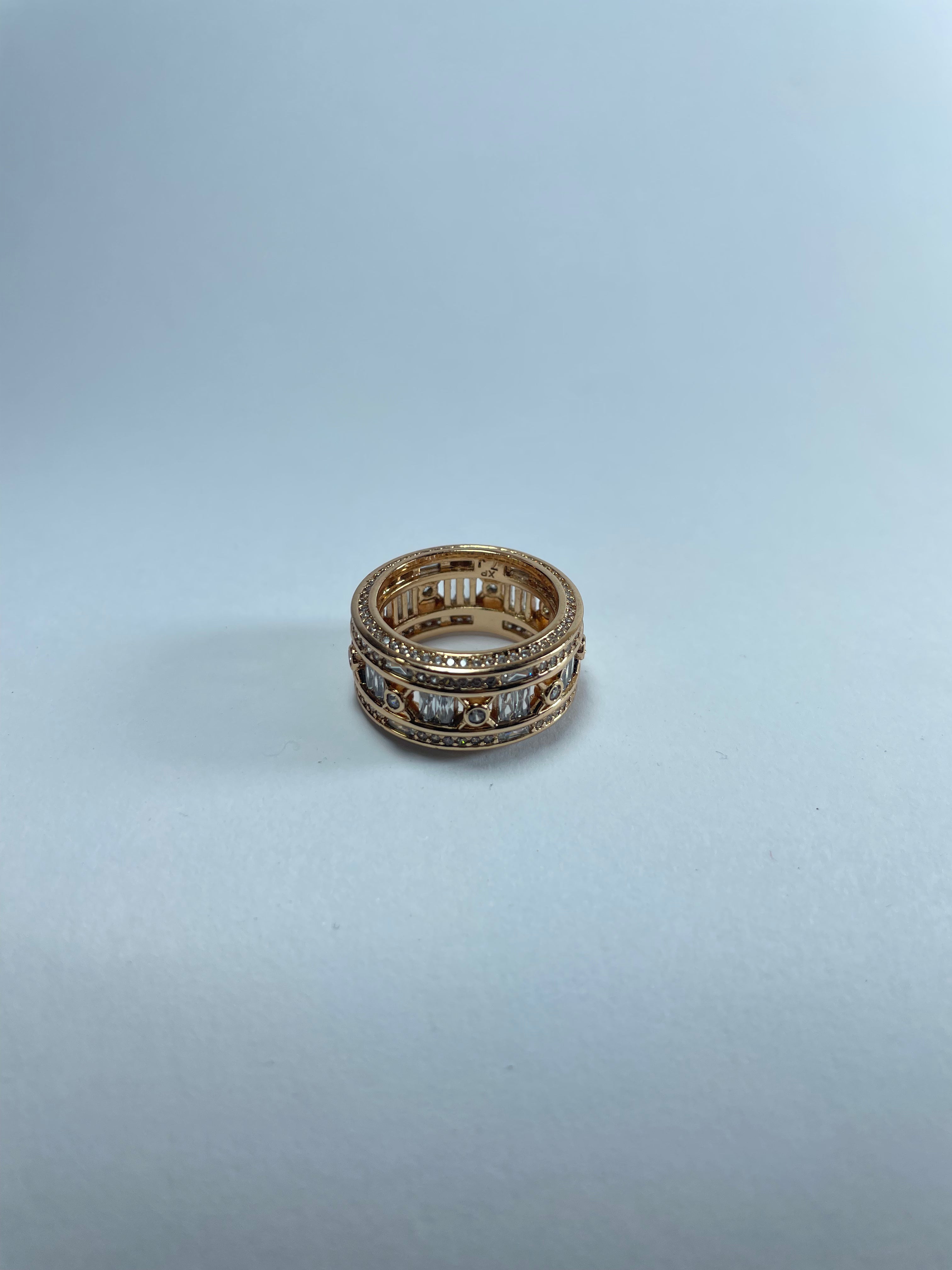 Geometric Baguette Band