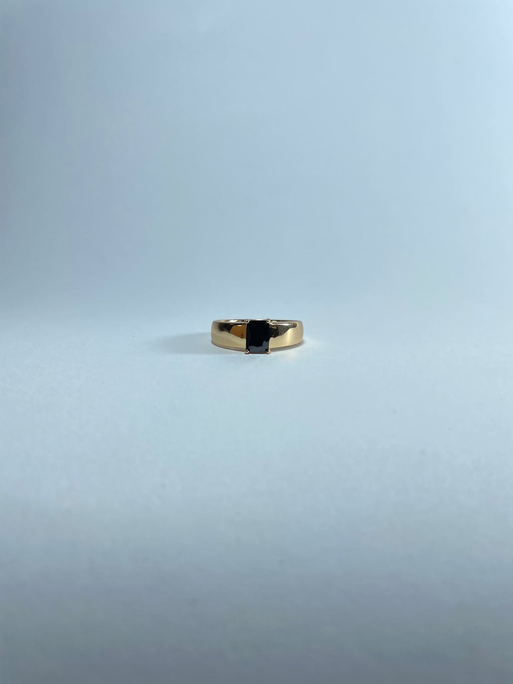 Classic Black Rectangle Signet