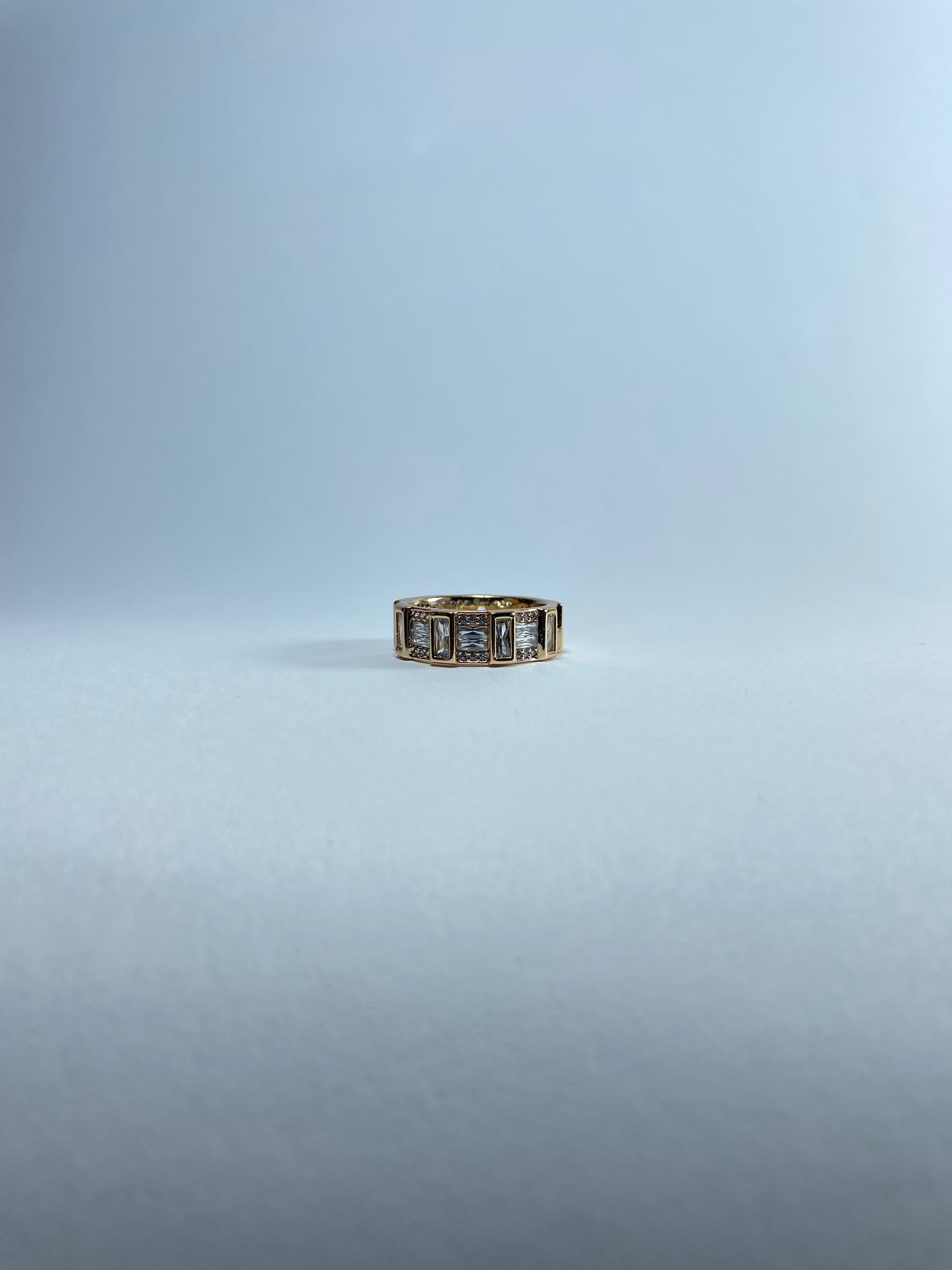 All-Baguette Eternity Ring