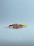 Bright Enamel & Crystal Stacking Rings