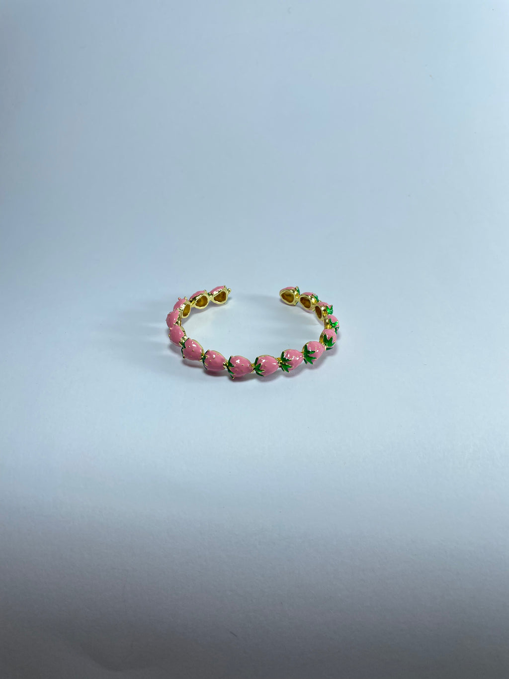 Blossom Pink Strawberry Cuff