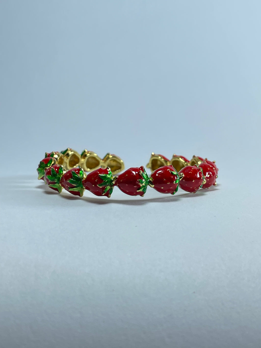 Blossom Pink Strawberry Cuff