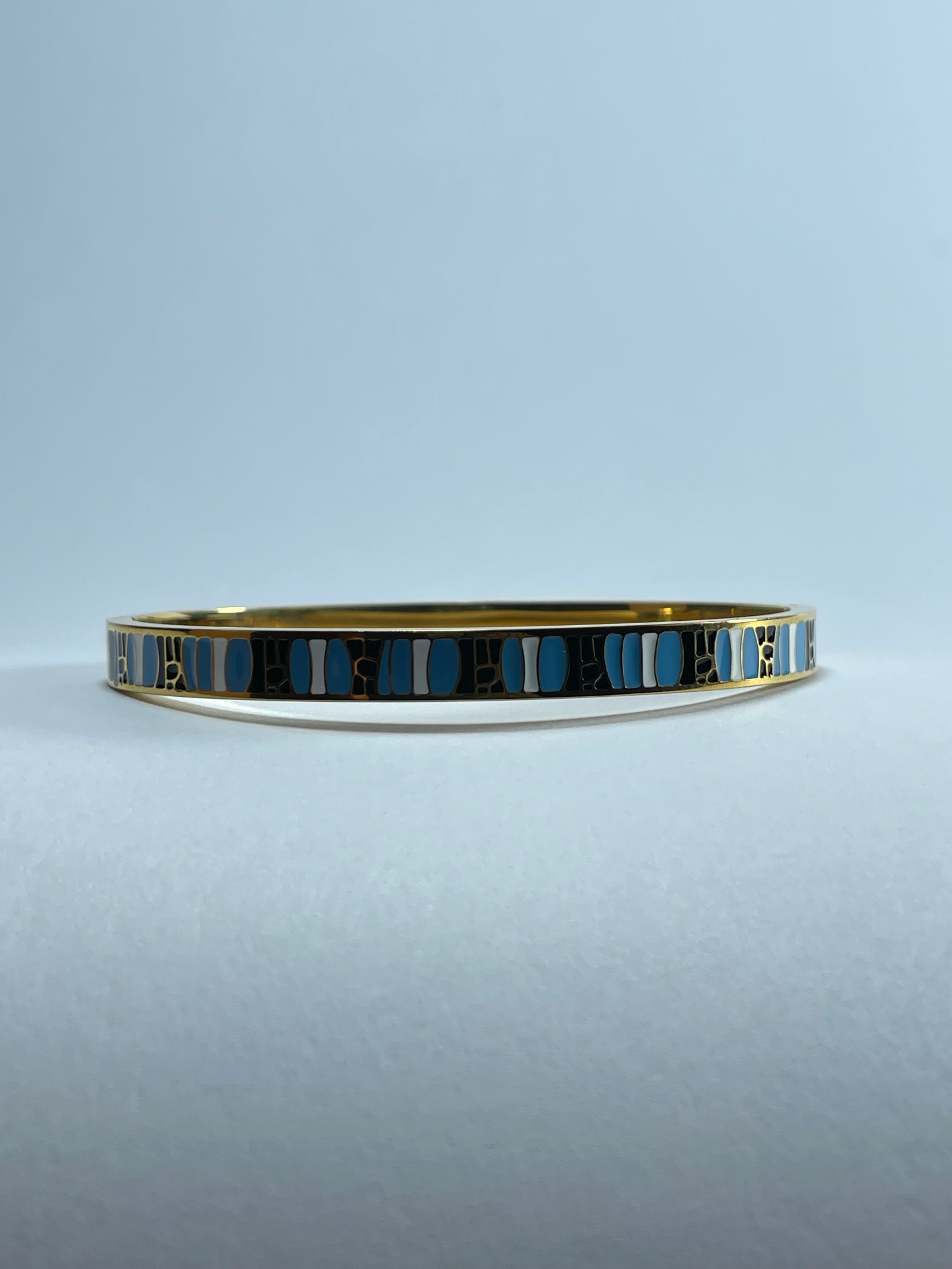 Royal Azure Mosaic Bangle