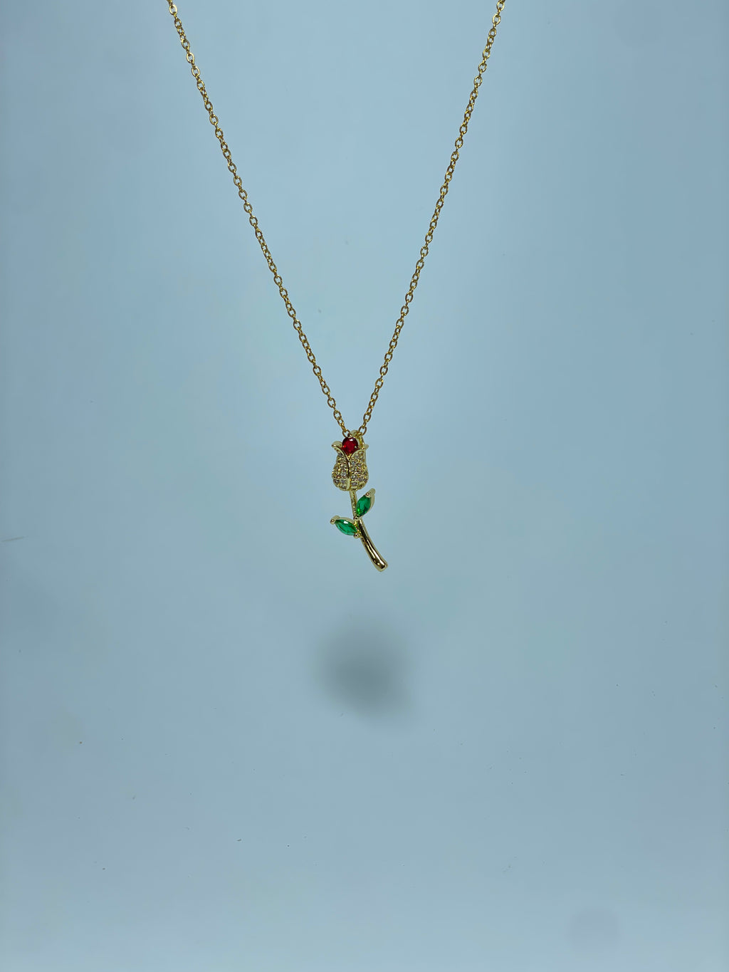 Eternal Tulip Crystal Necklace