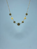 Golden Meadow Daisy Necklace