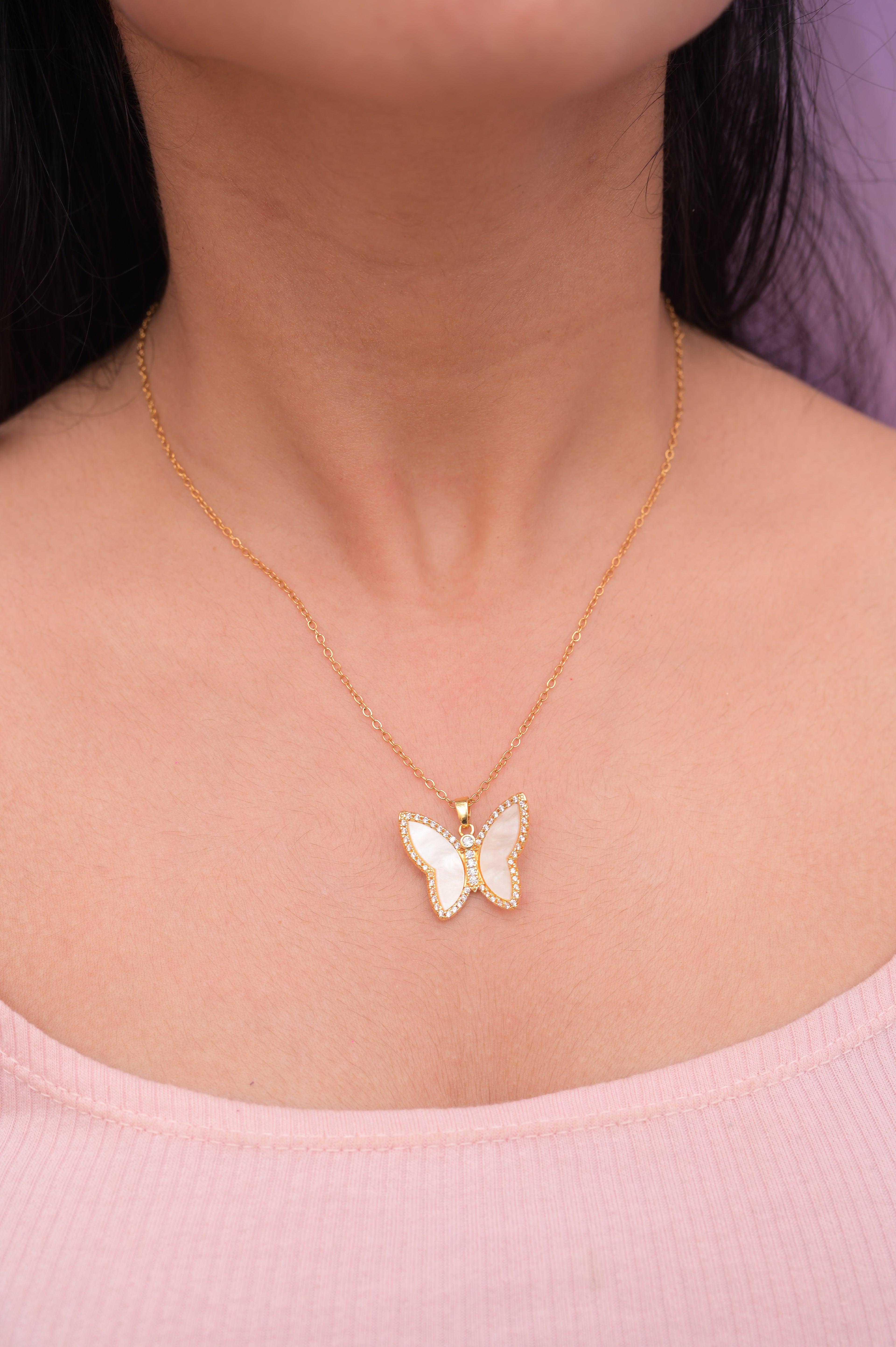 Monarch Muse Butterfly Pendant