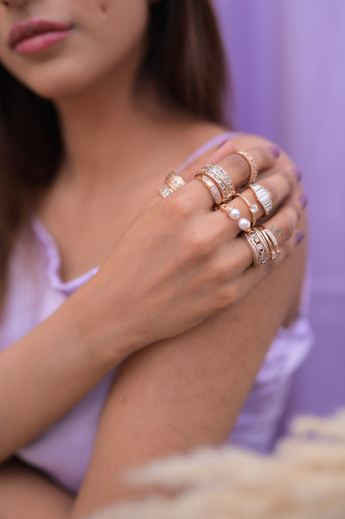 All-Baguette Eternity Ring