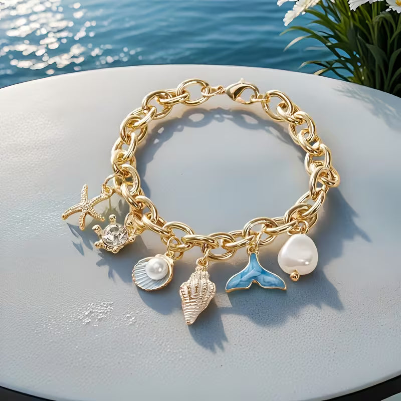 Ocean Soul Charm Bracelet