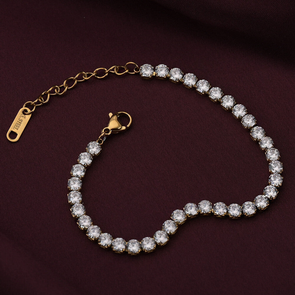 Classic Diamond Style Tennis Bracelet