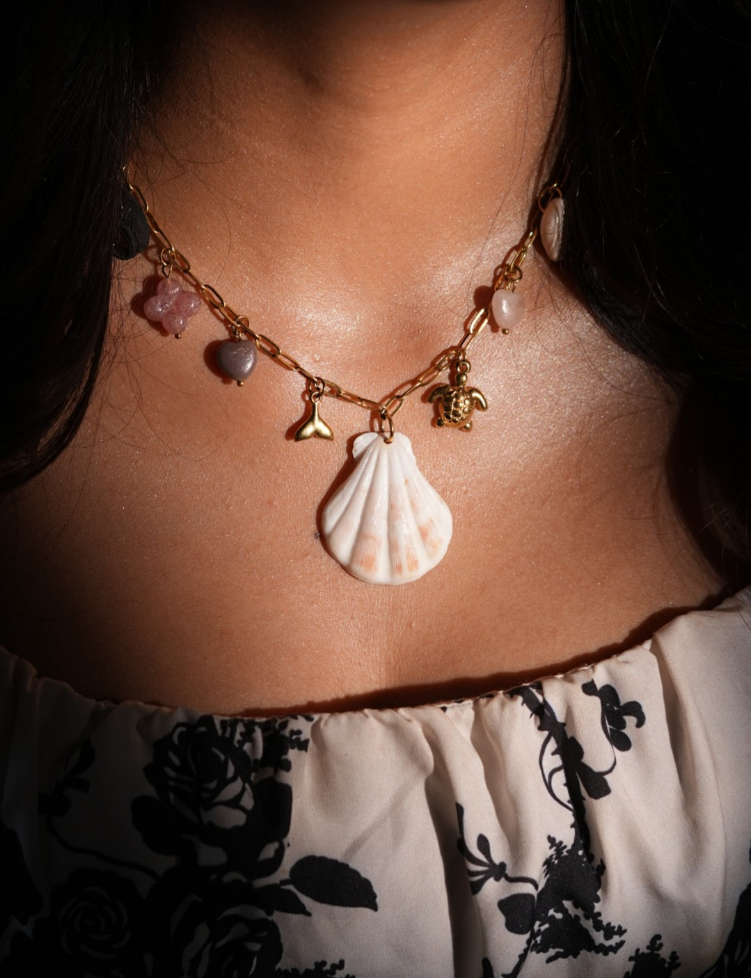 The Siren’s Keepsake Gold Link Necklace