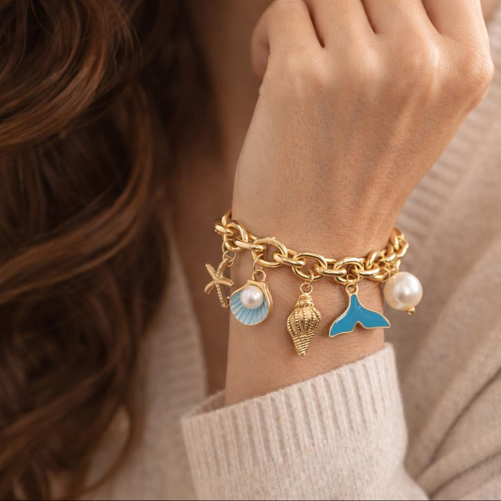 Ocean Soul Charm Bracelet