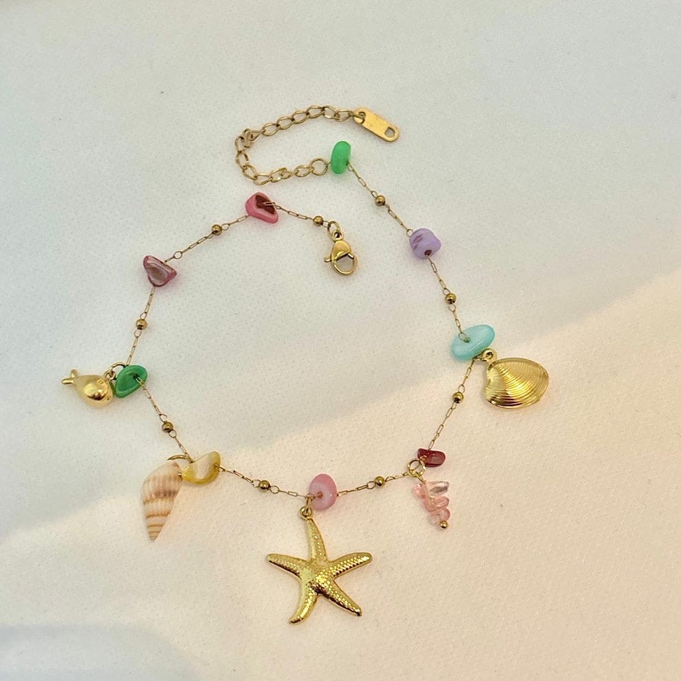 Ocean Treasures Charm Anklet