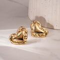 Molten Heart Studs