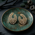 Marquise Crystal Wreath Earrings