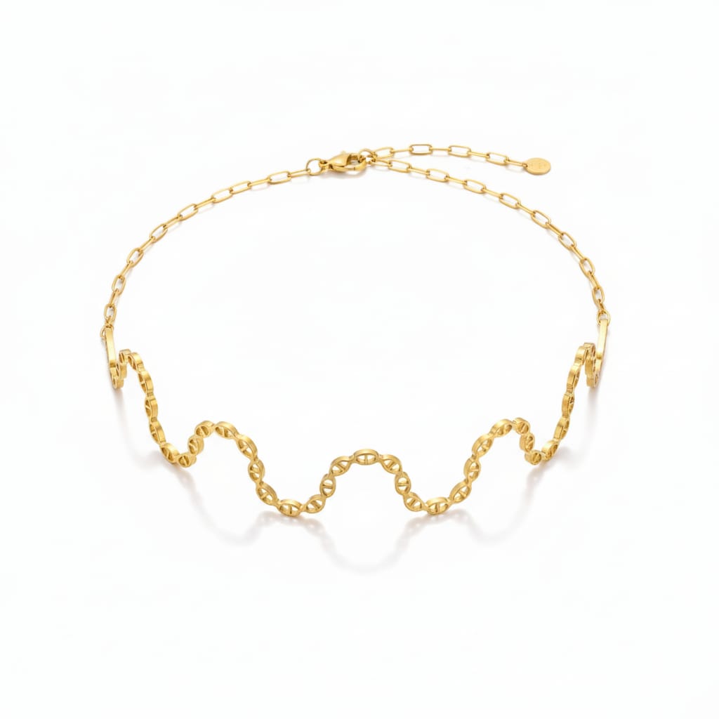 The Serpentine Ripple Choker