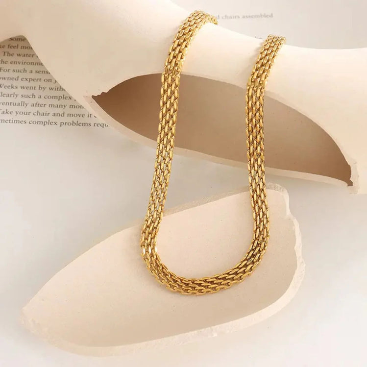 Tatsuro Miki Multi-Strand Chain Necklace