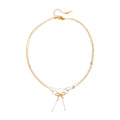 Belle Bow Beaded Necklace